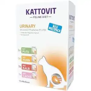 Katzenfutter urinary kattovit urinary multipack 12 x 85 g