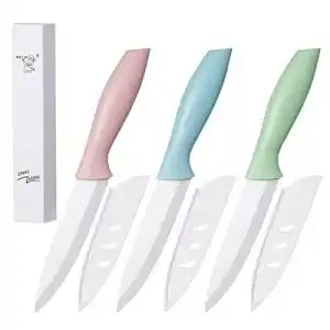Keramikmesser set sudun 3 teiliges 4 zoll schaelmesser