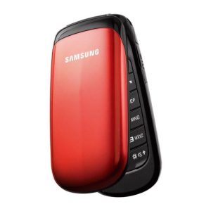 Klapphandy Samsung E1150 1MB Handy (extralange Akkulaufzeit) ruby-red