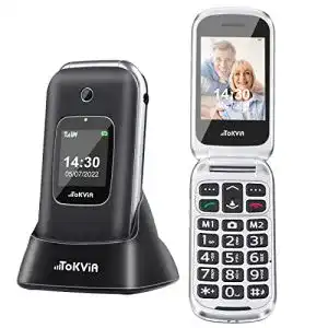 Klapphandy tokvia gsm mobiltelefon fuer senioren seniorenhandy