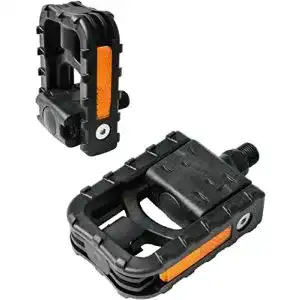 Klapppedale gorix bike flat pedals folding faltbar mit reflektor road