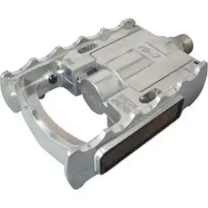 Klapppedale mks fd 7 faltbar pedale metallisch one pair