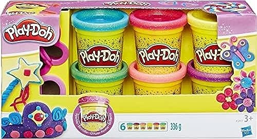 Knete Play-Doh PlayDoh A5417EU9 A5417EU8 Glitzer