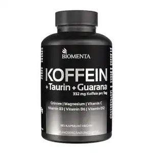 Koffeintabletten biomenta koffein 180 koffein kapseln