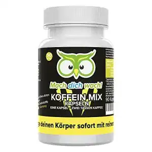 Koffeintabletten mach dich wach koffein mix kapseln 200mg