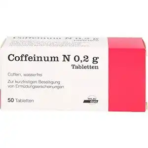 Koffeintabletten mylan dura gmbh coffeinum n 02 g tabletten