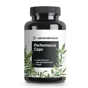 Koffeintabletten natural elements performance caps