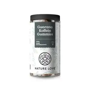 Koffeintabletten nature love guarana koffein gummies 90 st