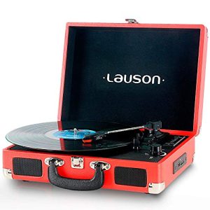 Kofferplattenspieler LAUSON Plattenspieler mit Lautsprecher Bluetooth - kofferplattenspieler lauson plattenspieler mit lautsprecher bluetooth