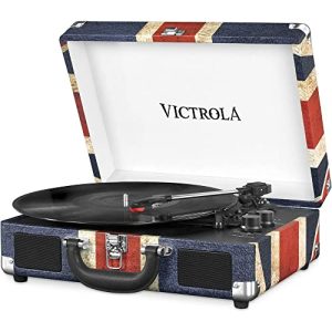 Kofferplattenspieler Victrola Suitcase Turntable 3-Gang Bluetooth - kofferplattenspieler victrola suitcase turntable 3 gang bluetooth