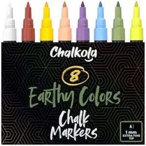 Kreidestifte chalkola fuer tafel abwaschbar 8 kreidemarker pastell