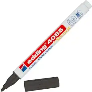 Kreidestifte edding 4085 kreidemarker schwarz 1 kreidestift