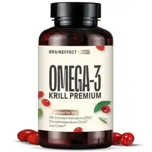 Krilloel braineffect premium omega 3 kapseln