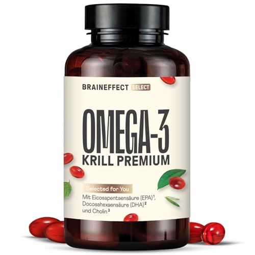 Krillöl BrainEffect Premium Omega 3 Kapseln