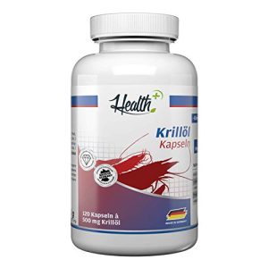 Krillöl Zec+ Health+ Krill-Öl, 120 Kapseln mit je 500 mg