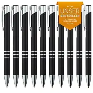 Kugelschreiber gimei metall 10 stueck premium set hochwertig