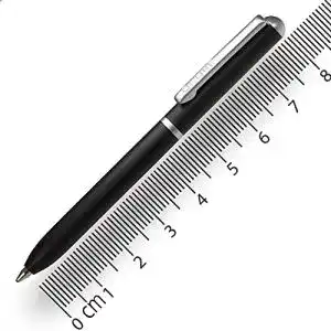 Kugelschreiber online miniatur dreh black mit metallclip