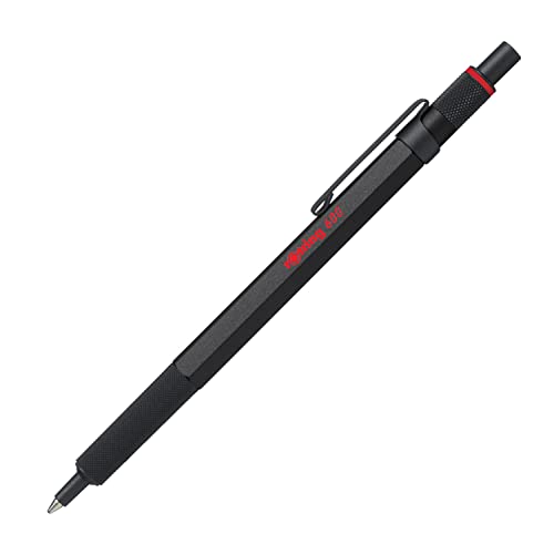 Kugelschreiber rOtring 600, mittlere Spitze, Schwarze Tinte