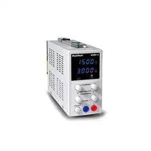 Labornetzgeraet peaktech p 6080 a labornetzteil 0 15v 0 3a