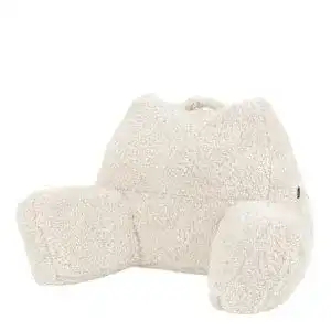 Lesekissen icon rueckenlehne teddybaer beige flauschig