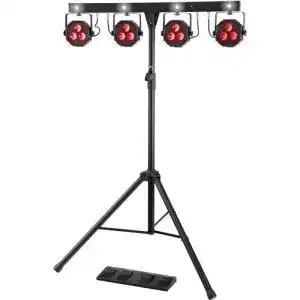 Lichtanlage showlite lb 4390 led licht komplettanlage rgb