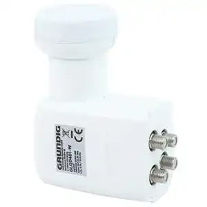 Lnb gss test sehr gut quad weiss fuer digital satellitenschuessel