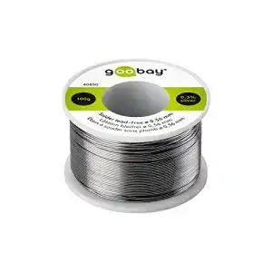 Loetzinn goobay 40850 bleifrei o 056mm loetdraht mit flussmittel