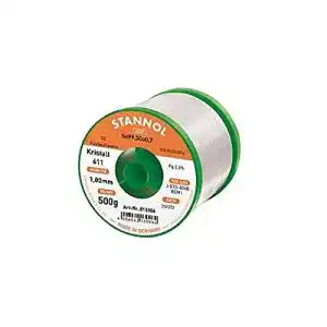 Loetzinn stannol 813009 loetdraht kristall 611 25 prozent 07mm