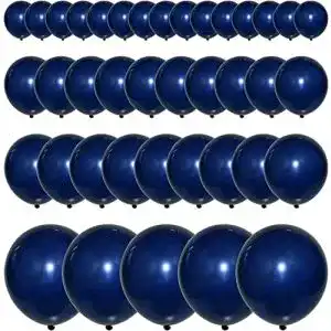Luftballons skyiol dunkelblau navy blau 95 stueck helium ballons