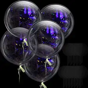 Luftballons Sumind 12 Stück 40 cm Jumbo Bobo Klar