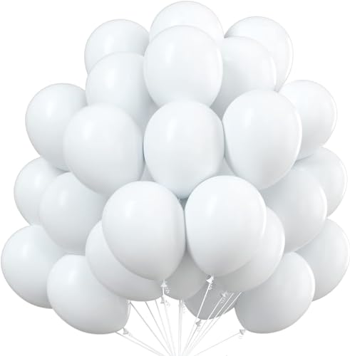 Luftballons TK Gruppe Timo Klingler 50x weiß, Ø 35 cm