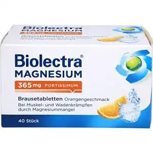 Magnesium brausetabletten biolectra magnesium 365 mg