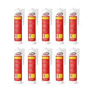 Maleracryl alfa 10x acryl dichtstoff weiss 310 ml profi qualitaet