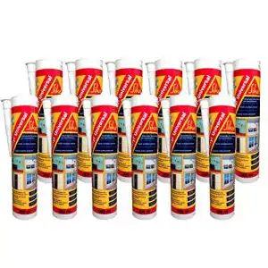 Maleracryl sika 12 stueck cryl universal 300ml weiss acryldichtstoff