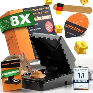 Mausefalle schlagfalle cs light mausefalle 8er set komplettset
