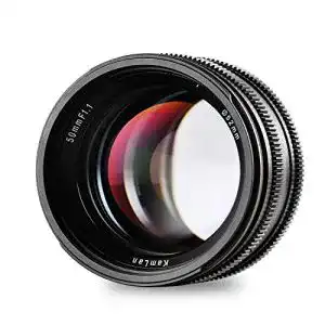 Mft objektive kamlan 50mm f1 1 aps c grosse blende