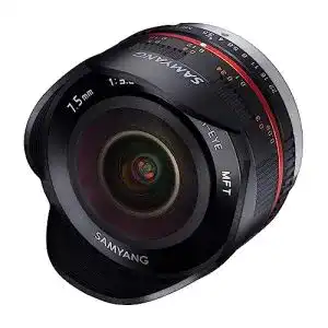 Mft objektive samyang mf 75mm f35 fisheye mft schwarz