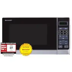 Mikrowellen sharp r242inw solo mikrowelle 20 l 800 w