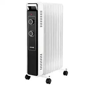 Mobile Elektroheizung Orbegozo Ölradiator 2000W mit Überhitzungsschutz