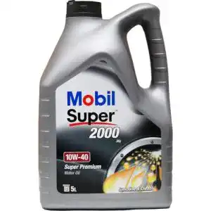Motoroel 10w40 mobil super 2000 x1 10w 40 engine oil 5 liters