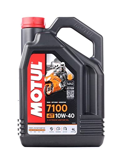 Motoröl 10w40 Motul 7100 4T MA2 10W40, Brown, 104092