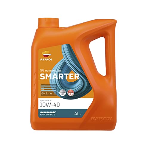 Motoröl 10w40 Repsol Smarter Synthetic 4T 10W40, 4 l