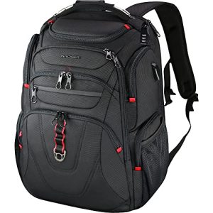 Motorradrucksack KROSER Laptop Rucksack Herren 17,3 Zoll