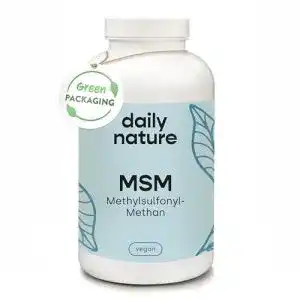 Msm kapseln dailynature msm kapseln hochdosiert 1600 mg msm pulver