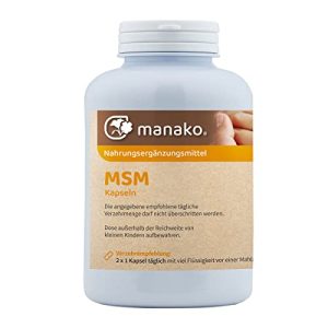 MSM-Kapseln manako MSM (Methylsulfonylmethan) Kapseln, 300 Stück