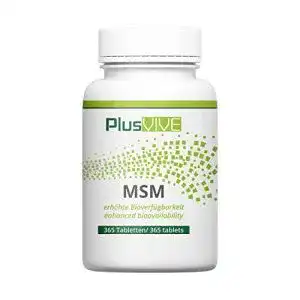 Msm kapseln plusvive msm 365 tabletten hochdosiert mit 1000 mg