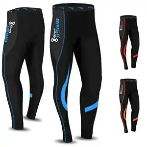 Mtb hosen brisk bike fahrradhose lang herren gepolstert