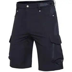 Mtb hosen cycorld kurze hosen herren atmungsaktiv cargo