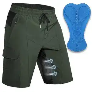Mtb hosen hiauspor herren mtb hose kurz gepolstert