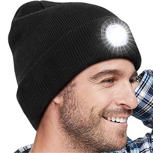 Mütze mit Licht SOOFUN Geschenke für Männer Mütze mit LED